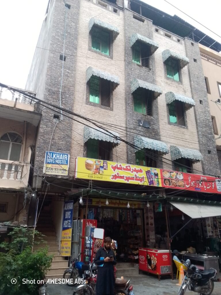 alkhair boys hostel rawalpindi chandani chowk entry side